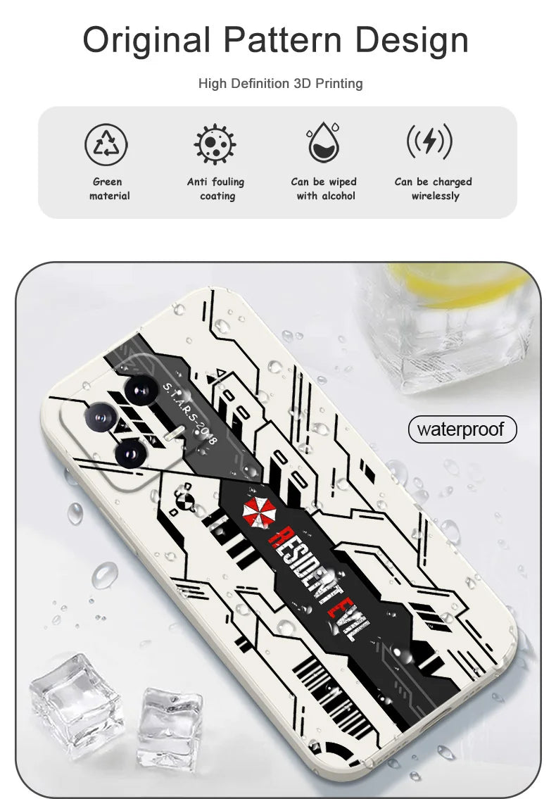 Doomsday Crisis Phone Case For Xiaomi Mi 15 14 14T 13 13T 12 12X 12T 12S 11 11T 10 10T 9 9T Pro Lite Liquid Silicone Cover