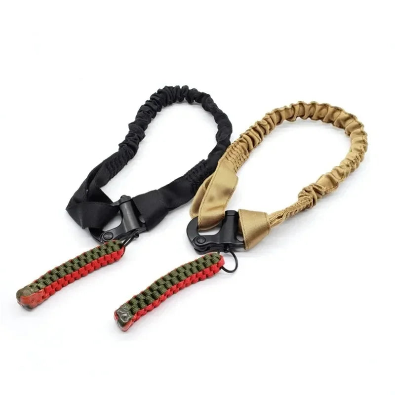 Hunting Quick Release Safety Rifle Sling Lanyard Strap Rope Line Climbing Rope Airsoft Protective Sling for Outdoor Hunting