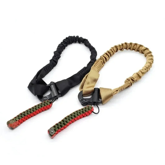 Hunting Quick Release Safety Rifle Sling Lanyard Strap Rope Line Climbing Rope Airsoft Protective Sling for Outdoor Hunting