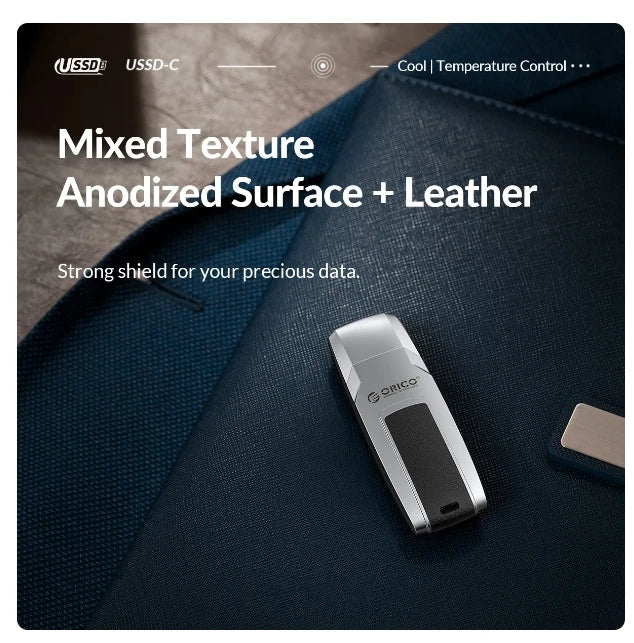 ORICO USSD Solid State U Disk 520MB/S Pen Drive Metal USB Flash Drive Type C 1TB 64GB 128GB 256GB Ultra High Speed Pendrives