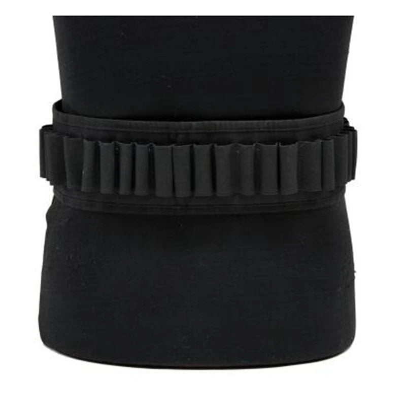 Tactical 27/30 Rounds Shotgun Bandolier Belt Adjustable Shotgun Shell Carrier Ammo Pouch Holder for 12 Gauge Hunting Accessories