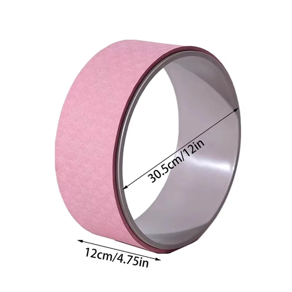 Muscle Massage Yoga Wheel Back Training Multi-Functional Back Training Roller Waist Training Training Tool Fitness Circle