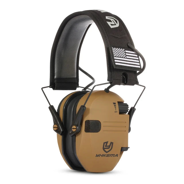 Gun Range Shooting Active Headset Headphones for Hunting Electronic Hearing Protection Ear Protect Noise Reduction Earmuff