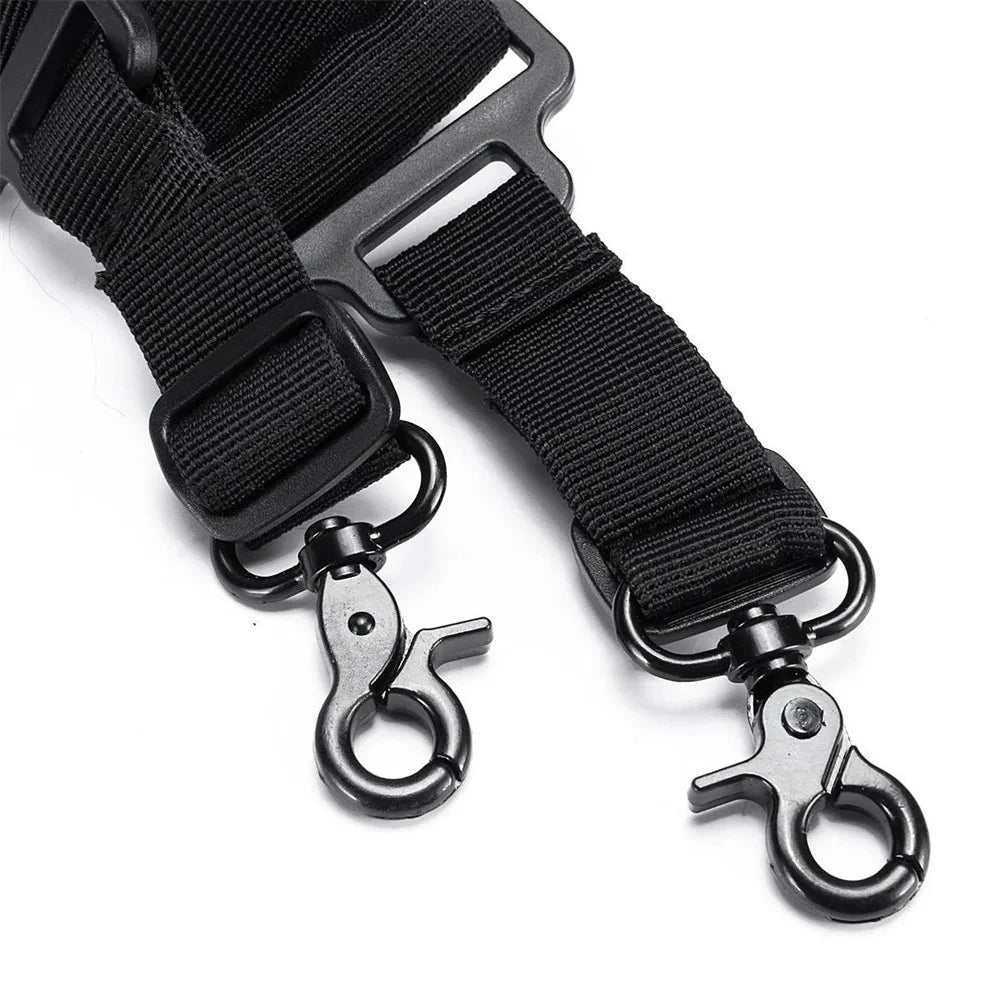 Tactical 15 Rounds Ammo Shell Belt Rifle 12 Gauge Ammo Pouch 2 Point Shotgun Sling Bullet Cartridges Holster Strap