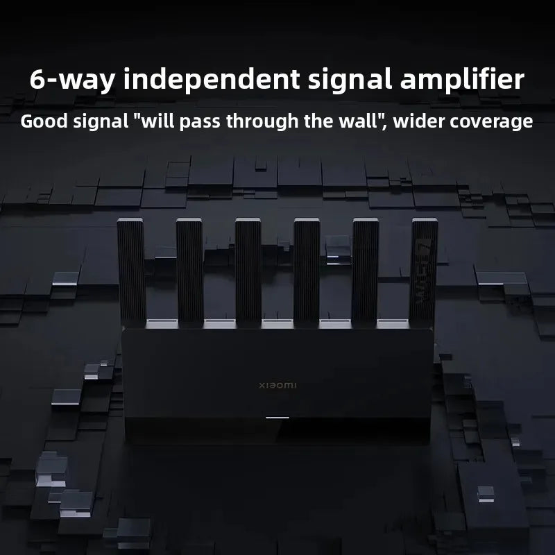 Xiaomi Mijia Router BE6500 WiFi 7 6500M Full 2.5G Network Port 4-core Qualcomm Processor loT Smart Linkage Network Security Home