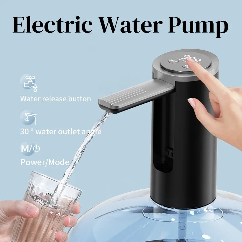 Xiaomi Automatic Water Dispenser Bottled Water Red Wine Pumping Water Electric Pump Bottle Charging Press Dispenser MIJIA NEW
