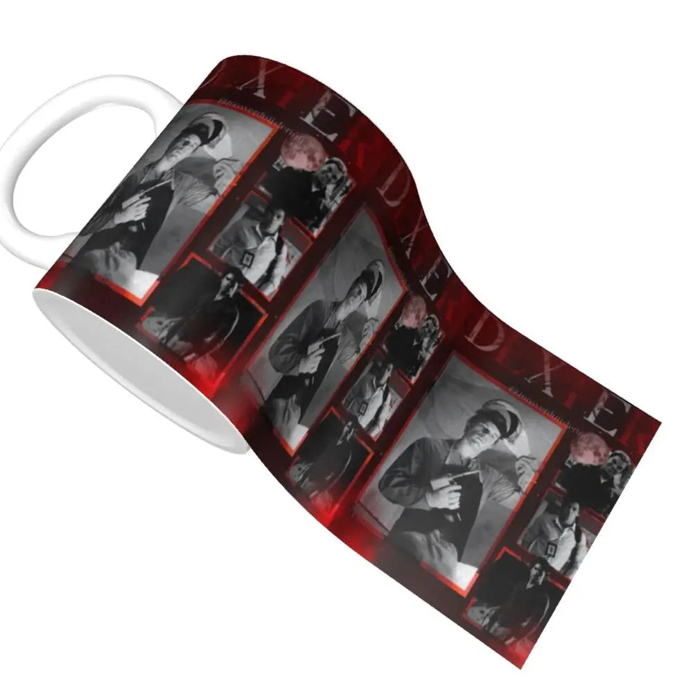 Customized Dexter Morgan Mugs DIY Movie Ceramic Milk Tea Coffee Cup