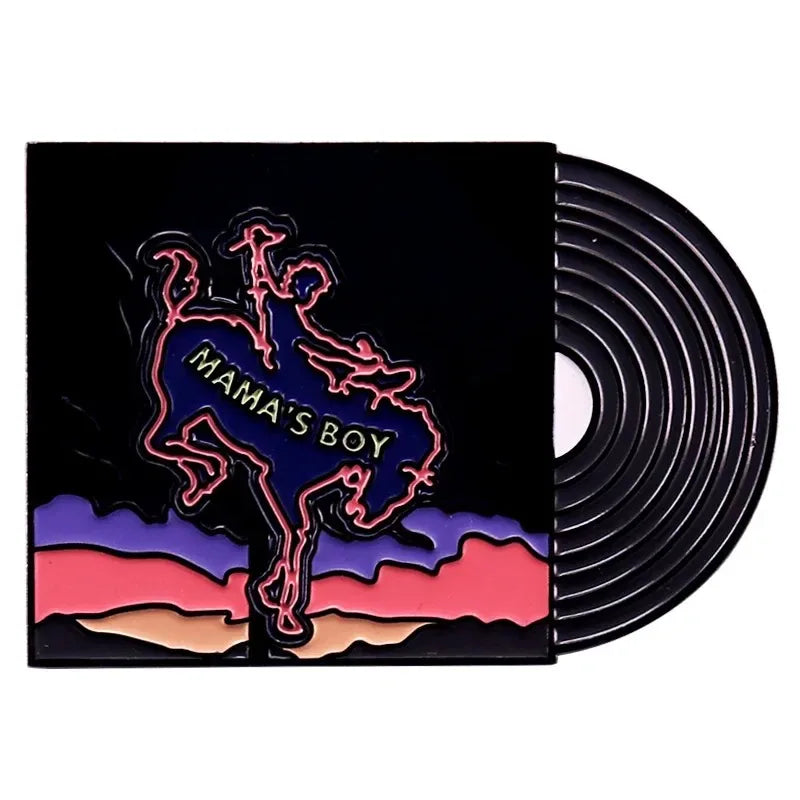 Music Album Cover Metal Pins Enamel Brooch Famous Singer Song Inspiration Badge Men Women Fashion Jewelry Accessories Fans Gifts