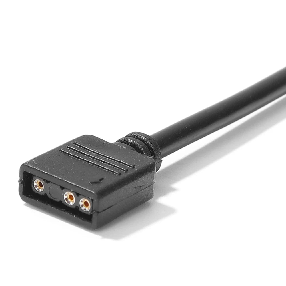 30cm 5V 3 Pin / 12V 4 Pin Motherboard RGB Adapter Conversion Cable Converter Cord for PC Computer LED Light Strip SM Wire Line