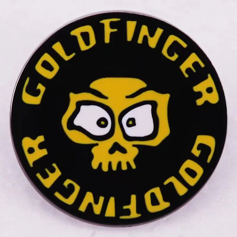 Pop Rock Band Pin Music Album Song Lyrics Brooch Punk Badge Fan Friend Collection Medal Clothing Accessories Wholesale