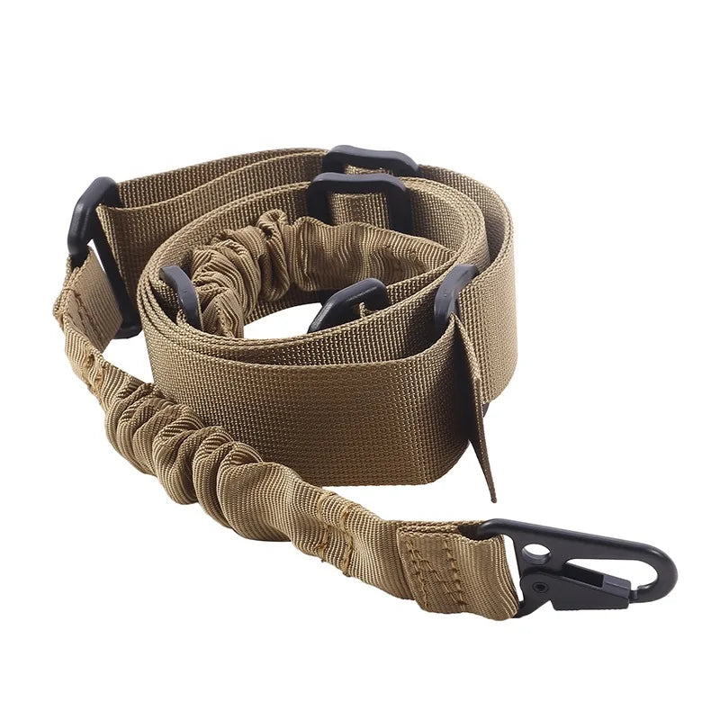 Tactical 3 Point Rifle Sling - AR15 Shotgun Airsoft Gun Belt Paintball Military Shooting Hunting Adjustable Strap