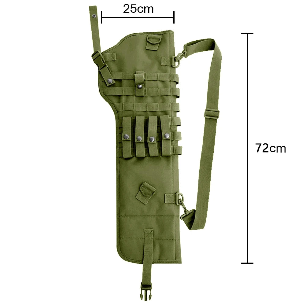 Military Training Combat Equipment Tactical Rifle Shotgun Assault Backpack Camping Hunting Shoulder Carrying Air Gun Bag