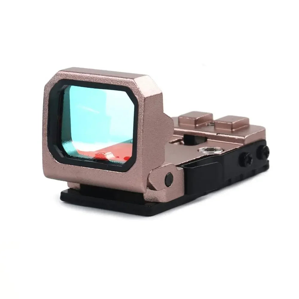 Tactical FlipDot Folding Reflex Red Dot Sight For Hunting Pistol Rifle Shotgun Scope W/R*R Plates&Picatinny Mount 3MOA Dot Sight