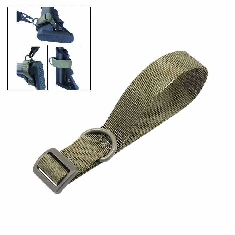 Tactical A-1 20mm Sling Swivel Adjustable 3 Point Bungee Gun Sling Airsoft Rifle Strapping Belt Hunting Shooting Accessories