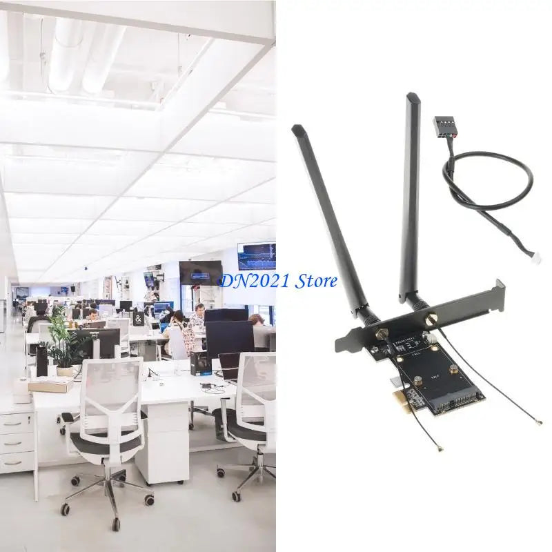 F3KE High-Quality Mini PCI-Express to PCIE Adapter Perfect for Desktop Computers