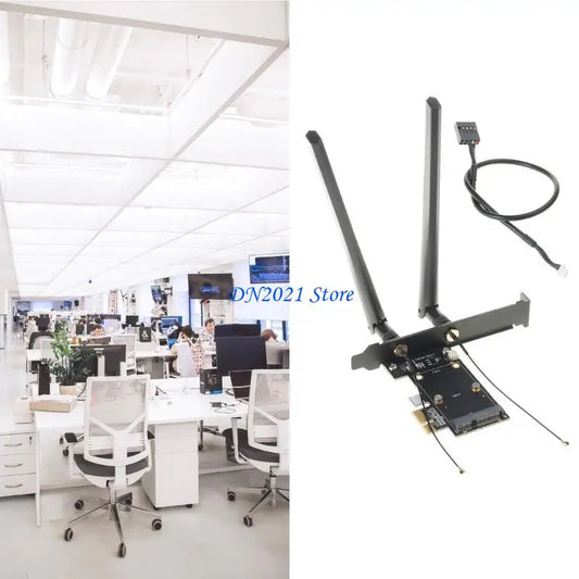 F3KE High-Quality Mini PCI-Express to PCIE Adapter Perfect for Desktop Computers