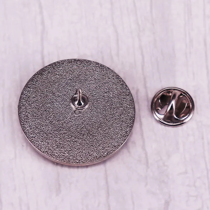 80s Classic Movie Hero Villain Tombstone Comic Button Badge Halloween Pin Jewelry