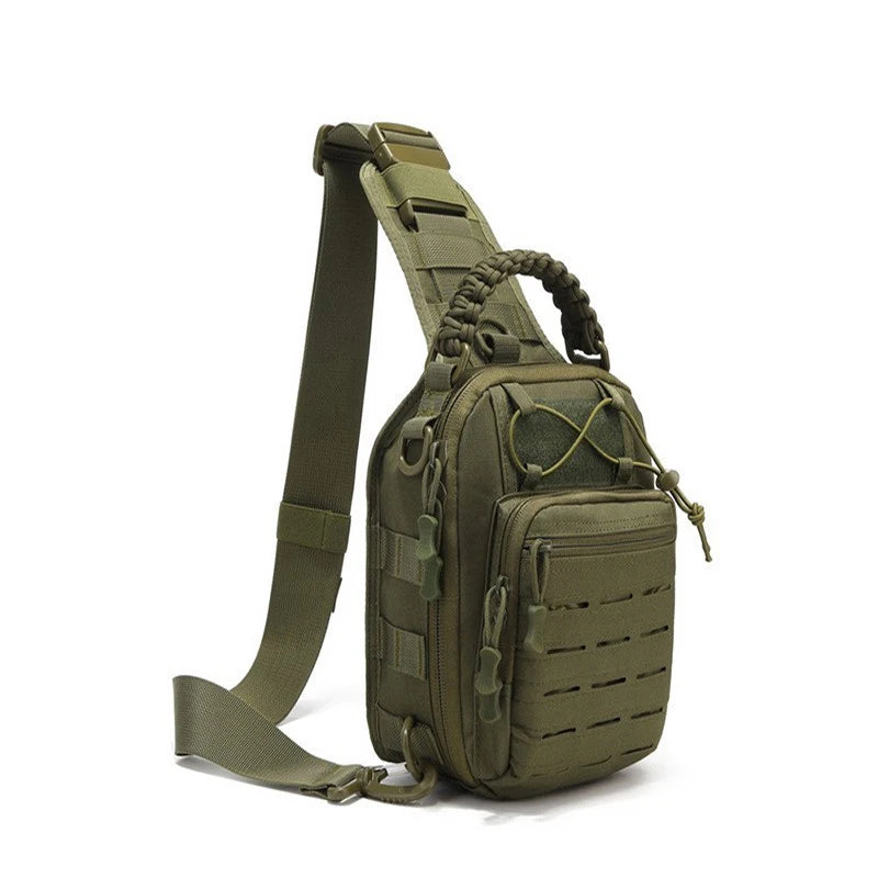 Tactical Chest Rig Pack for Men, Running Chest Bag with Front Loop Recon Chest Rigs for Hunting Outdoor EDC