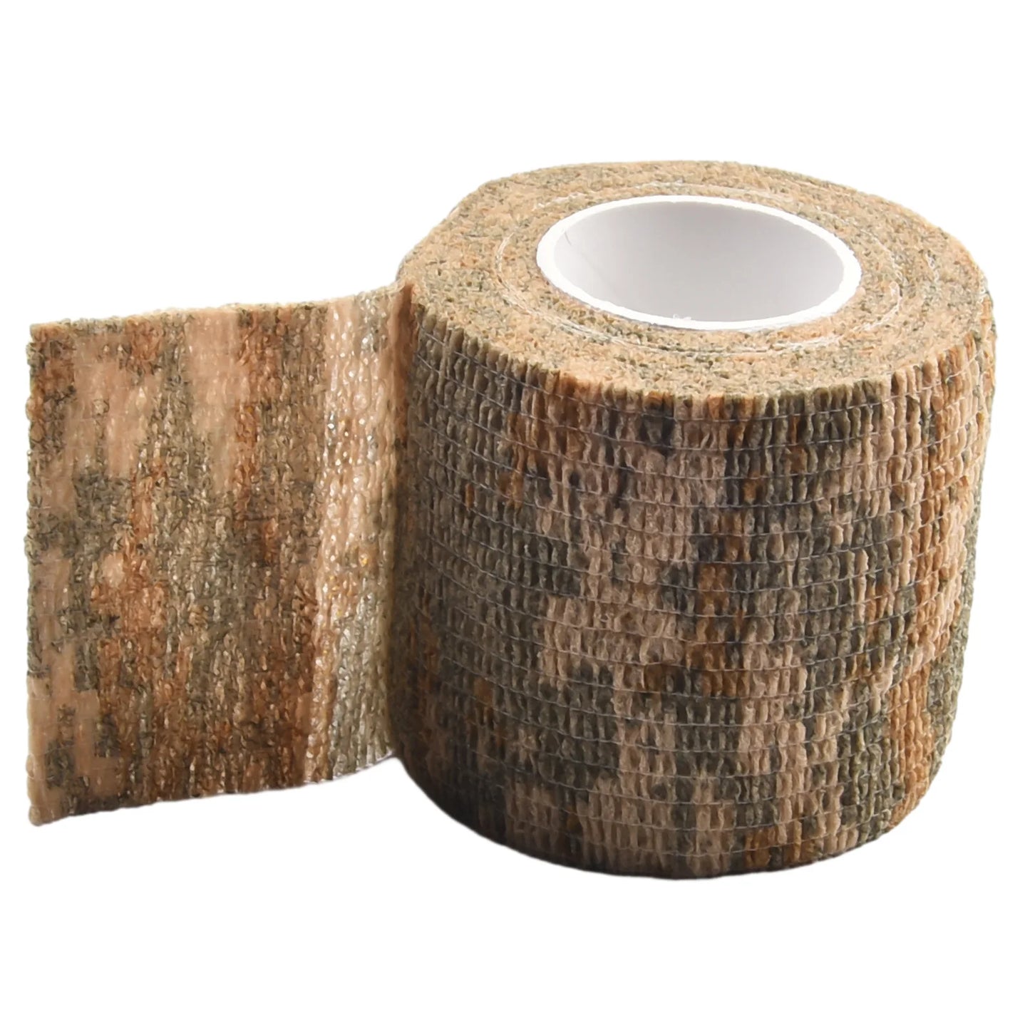 Hand Tool Camo Form Reusable Self Cling Camo Hunting Rifle Provide Insulation Fabric Tape Wrap Polyester Camouflage Equipment