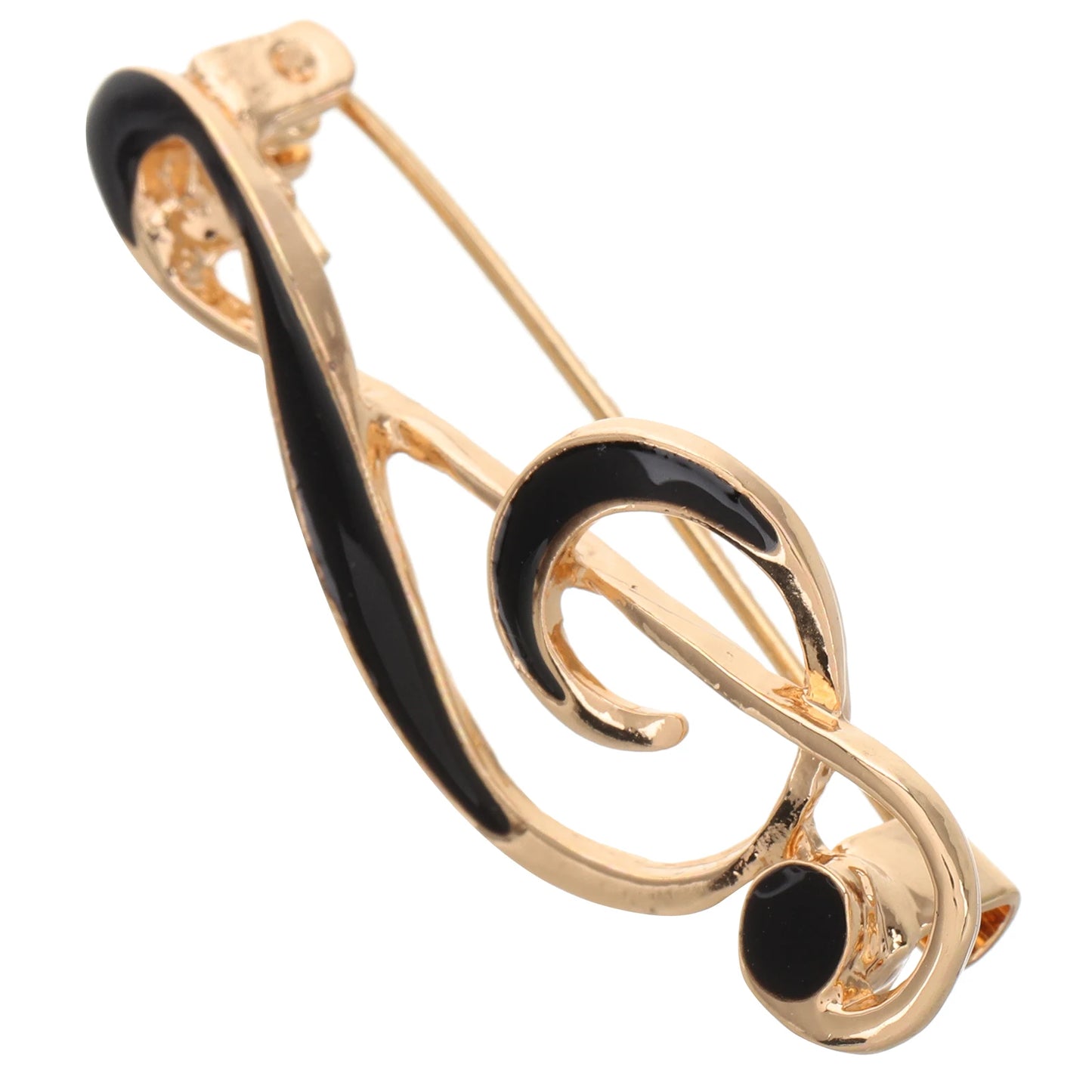 Musical Note Brooch Pins Zinc Alloy Jewelry for Clothes Wedding Lapel Pins Enamel Music Theme Accessories Women Men Suit Sweater