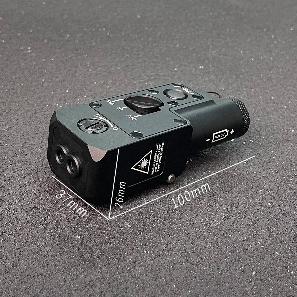 CQBL 1 Tactical Laser Sight Infrared Laser IR Aim Pointer Indicator w/ Remote Pressure Switch Fit 20mm Rail