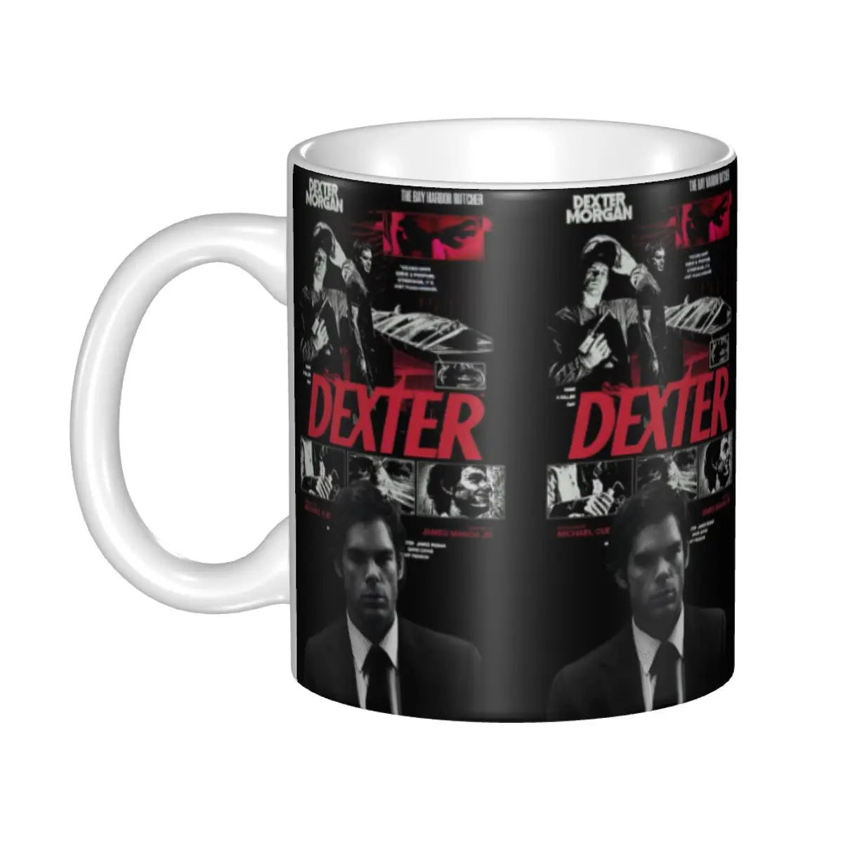 Customized Dexter Morgan Mugs DIY Movie Ceramic Milk Tea Coffee Cup