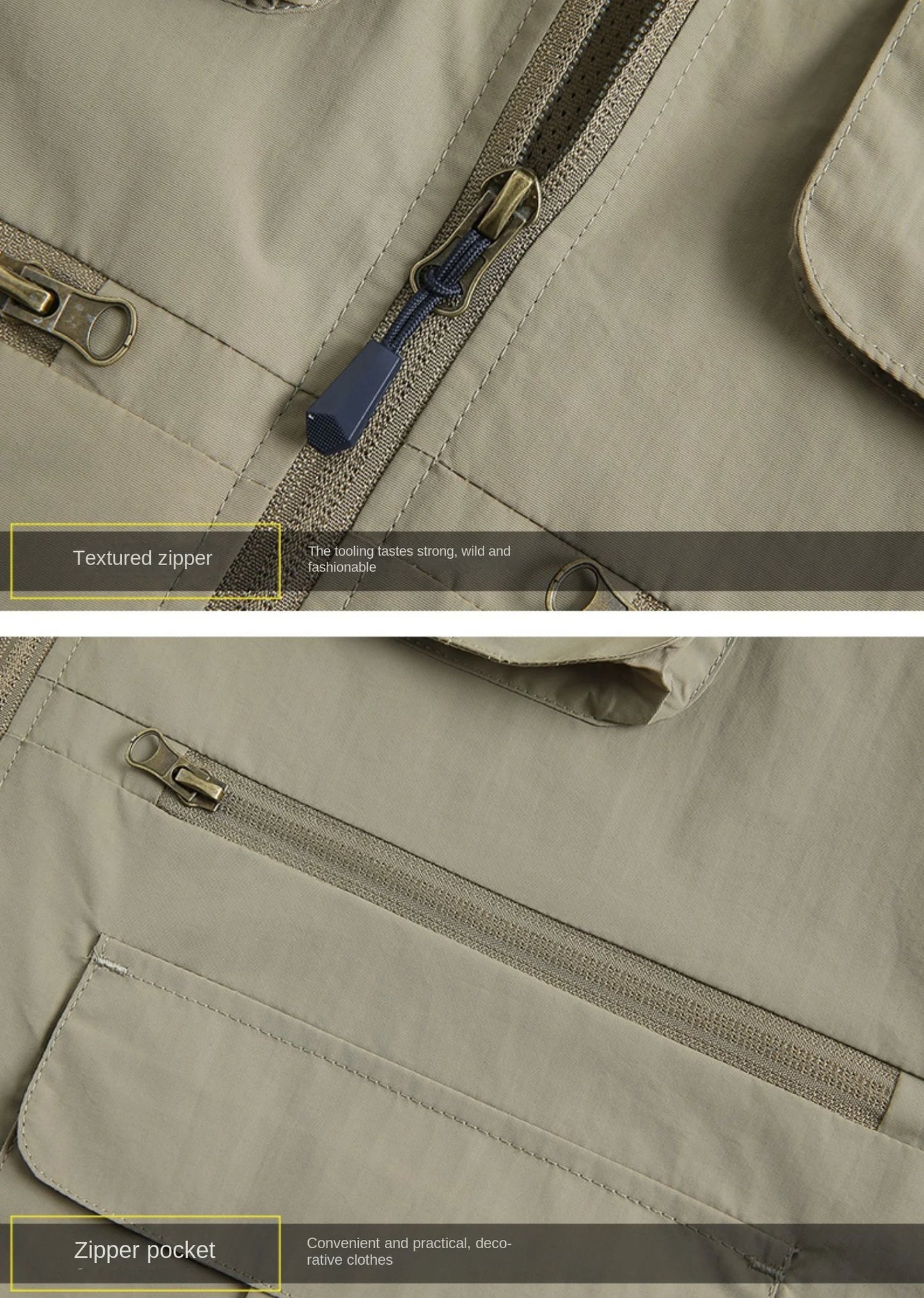 Tactical Vest For Men Golf Hunting Large Size Men's Camping Sleeveless Jacket Multi-pocket Work Padded Luxury MAN Clothing Denim