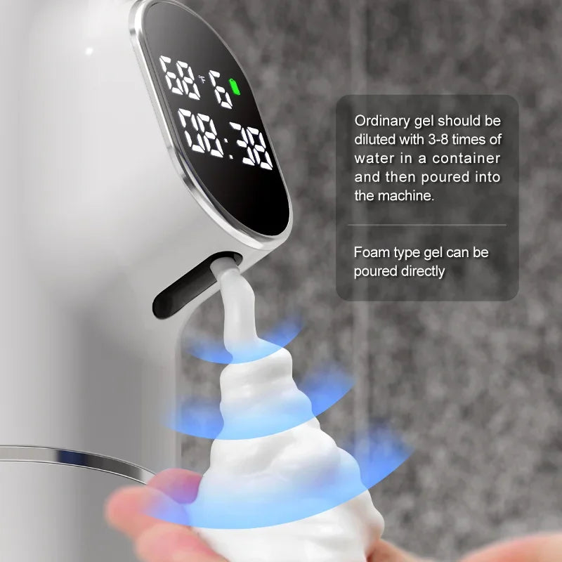 Xiaomi Automatic Soap Dispenser Touchless Foaming Soap Dispenser Smart Display USB Rechargeable Electric 5 Level Adjustable NEW