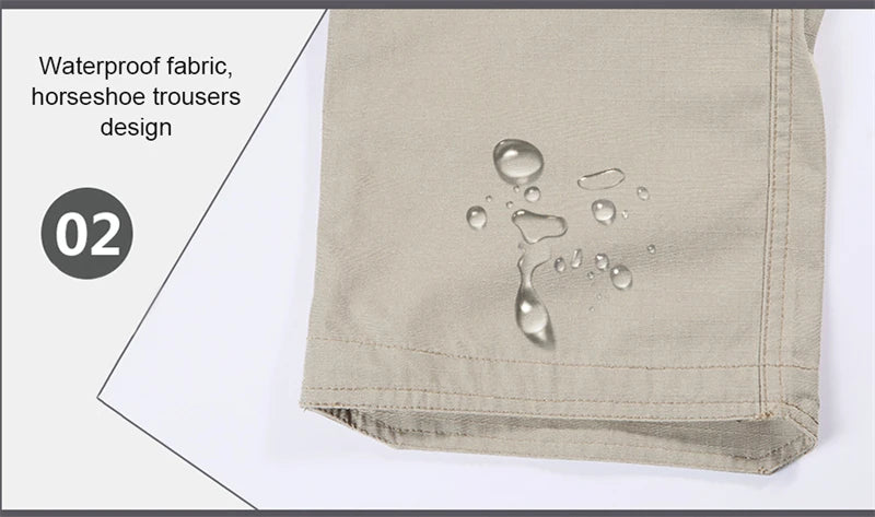 Tactical Cargo Pants Men Outdoor Waterproof SWAT Combat Military Camouflage Trousers Casual Multi Pocket Pants Male Work Joggers