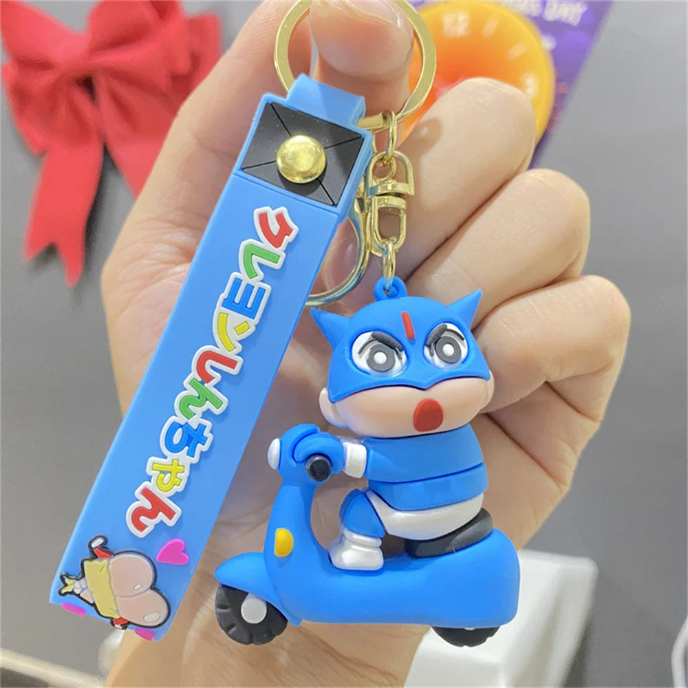Fun Cute Cartoon characters Keychain Cute Doll Pendant Car Key Ring Ornaments Accessories Jewelry Gifts for Friends