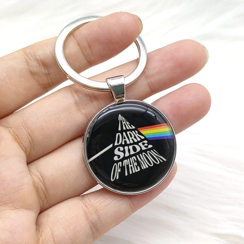Popular Classic Rock Band Alloy Keychain Fashion Music Singer Song Pendant Key Chain Jewelry Wholesale