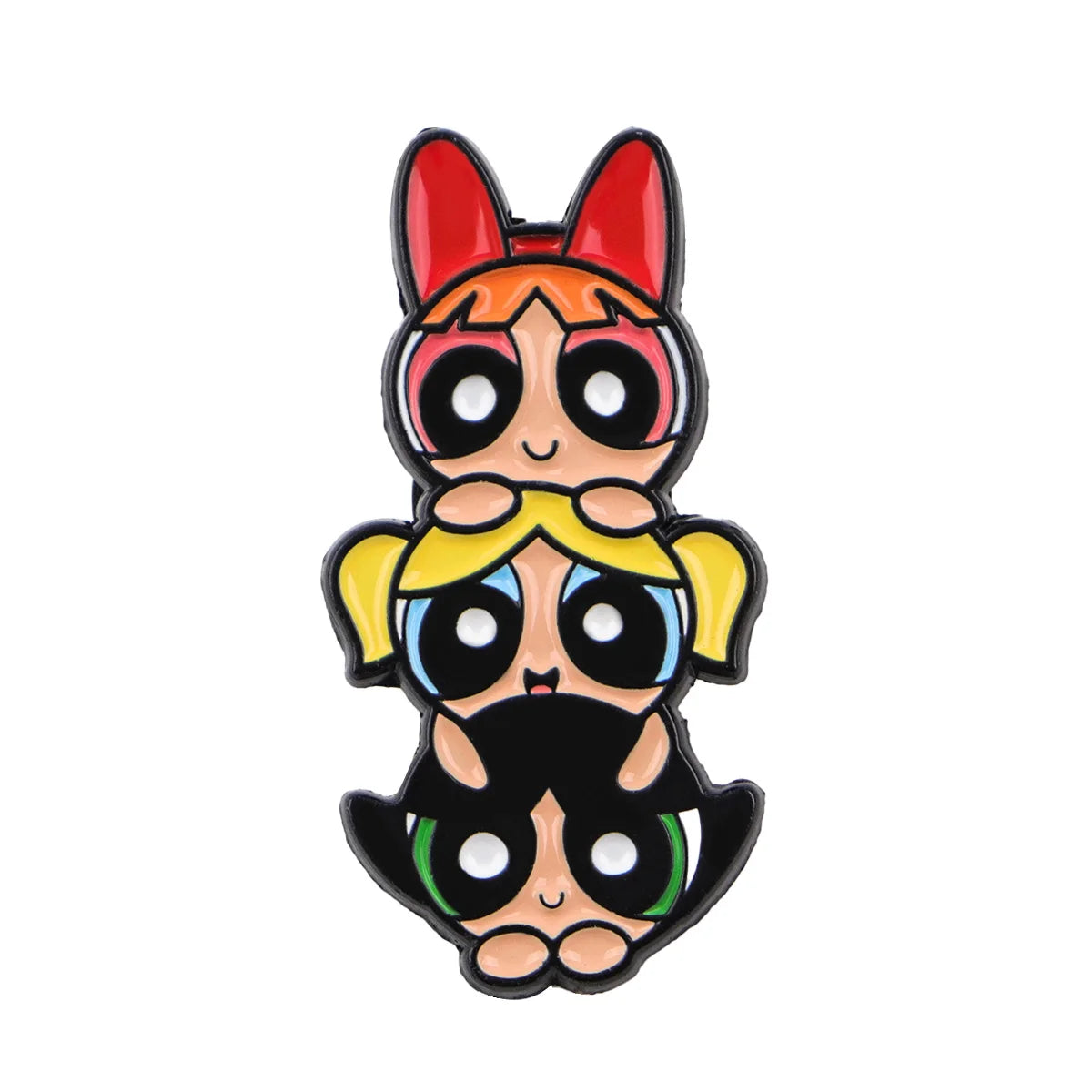 Cool Pink Cartoon Girls Women Brooches on Clothes Lapel Pins for Backpack Decorative Enamel Pin Bags Badges Jewelry Accessories