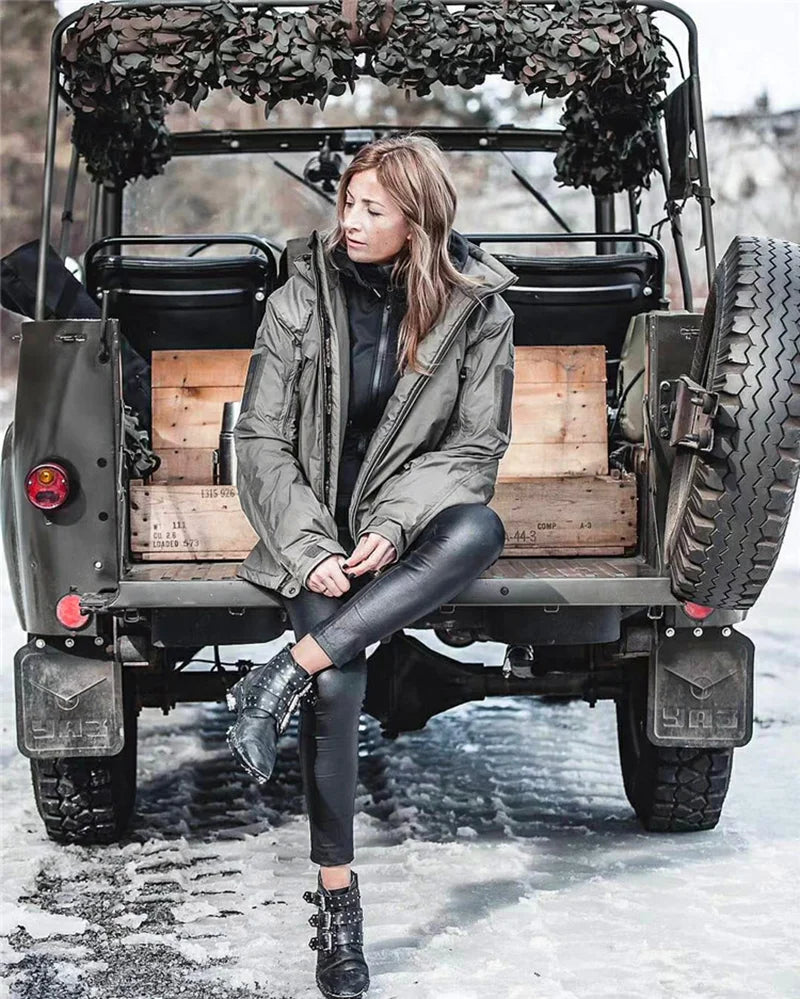 Tactical Jacket HIG4.0 Polar Warfare Series Outdoor Thickened Warm Cotton-padded Coat Cold-proof Cotton Jacket Windproof