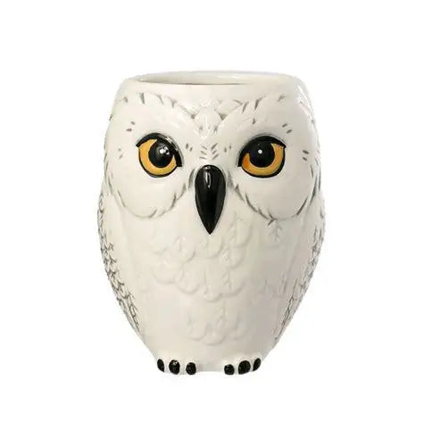 Harry Potter Three-Dimensional 3d Relief Mug Hedwig Owl Mug Admission Notice Messenger Ceramic Cup Owl Mug Office Coffee Cup