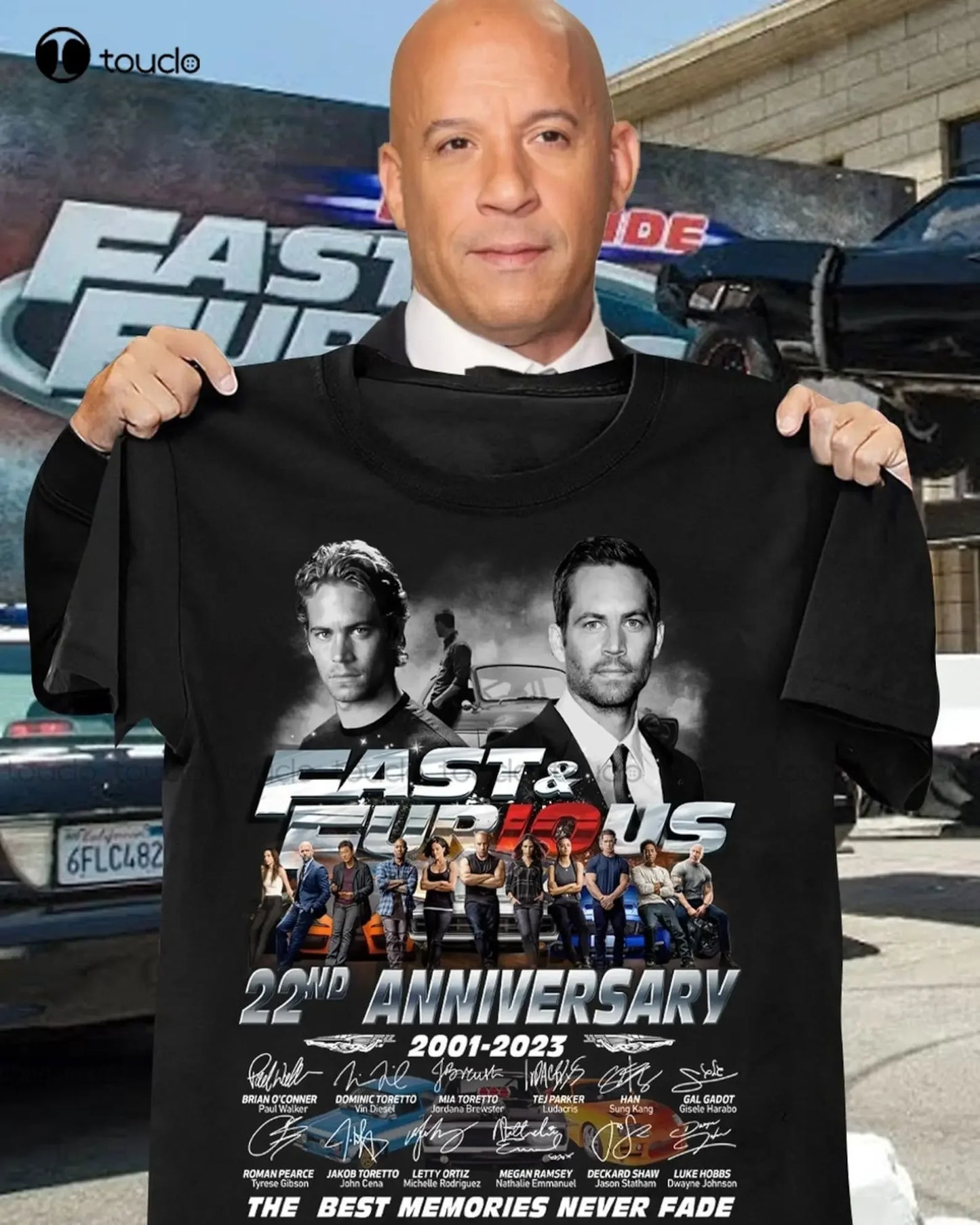 Fast And Furious Shirt Fast X Movie Shirt Fast And Furious 2023 Unisex T-Shirt Mens Gym Shirts Xs-5Xl Christmas Gift Printed Tee