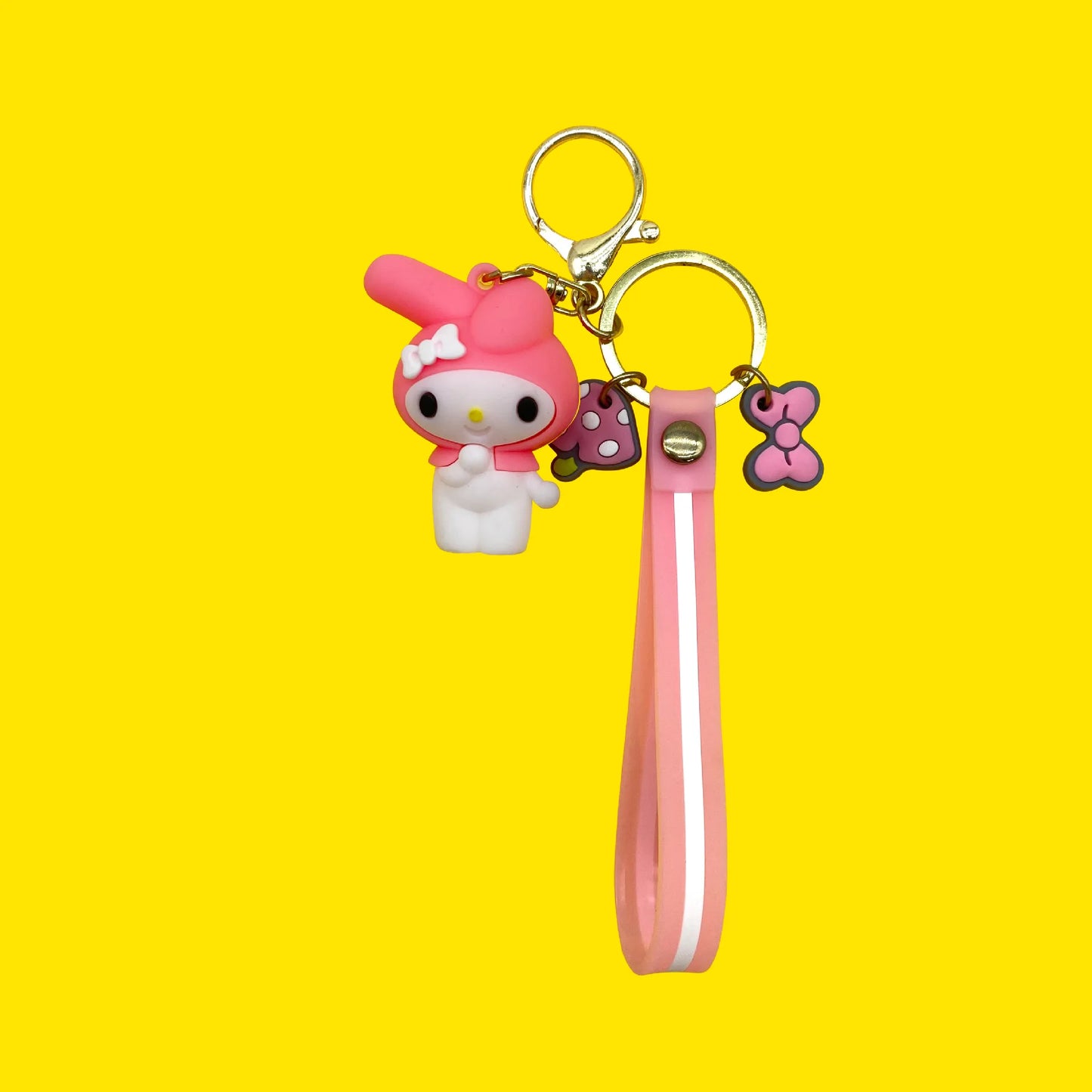 Cute Keychain Cute cartoon Keychain, Badtz-Maru, Cainamoroll, Hello Kitty, My Melody, Chrome, Kerop.