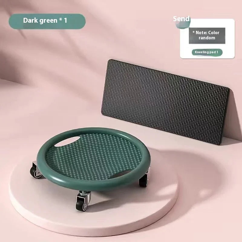 Abdominal Wheel Roller Abs Trainer Home Fitness Equipment Accessories Abdominal Waist Exerciser Bodybuilding Mute Sliding Plate