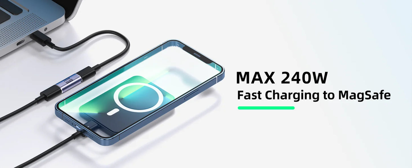 USB C Female to Female Adapter with PD 240W 40Gbps 8K 60hz Video Compatible for Thunderbolt 4/3, MacBook Pro/Air,iPad, USB-C HUB