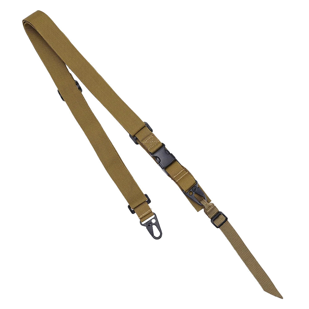 Tactical 3 Point Sling Strap Quick Detach Release Adjustable Three Point Rifle AR Sling Strap For Hunting clothing accessories