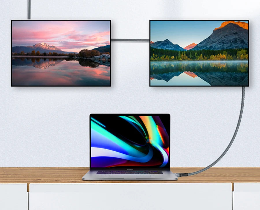 UGOURD USB4 Cable 40Gbps 240W Thunderbolt 4 Type C Fast Charging Cable Thunderbolt3 USB C to C Data Transfer  Cable For eGPU