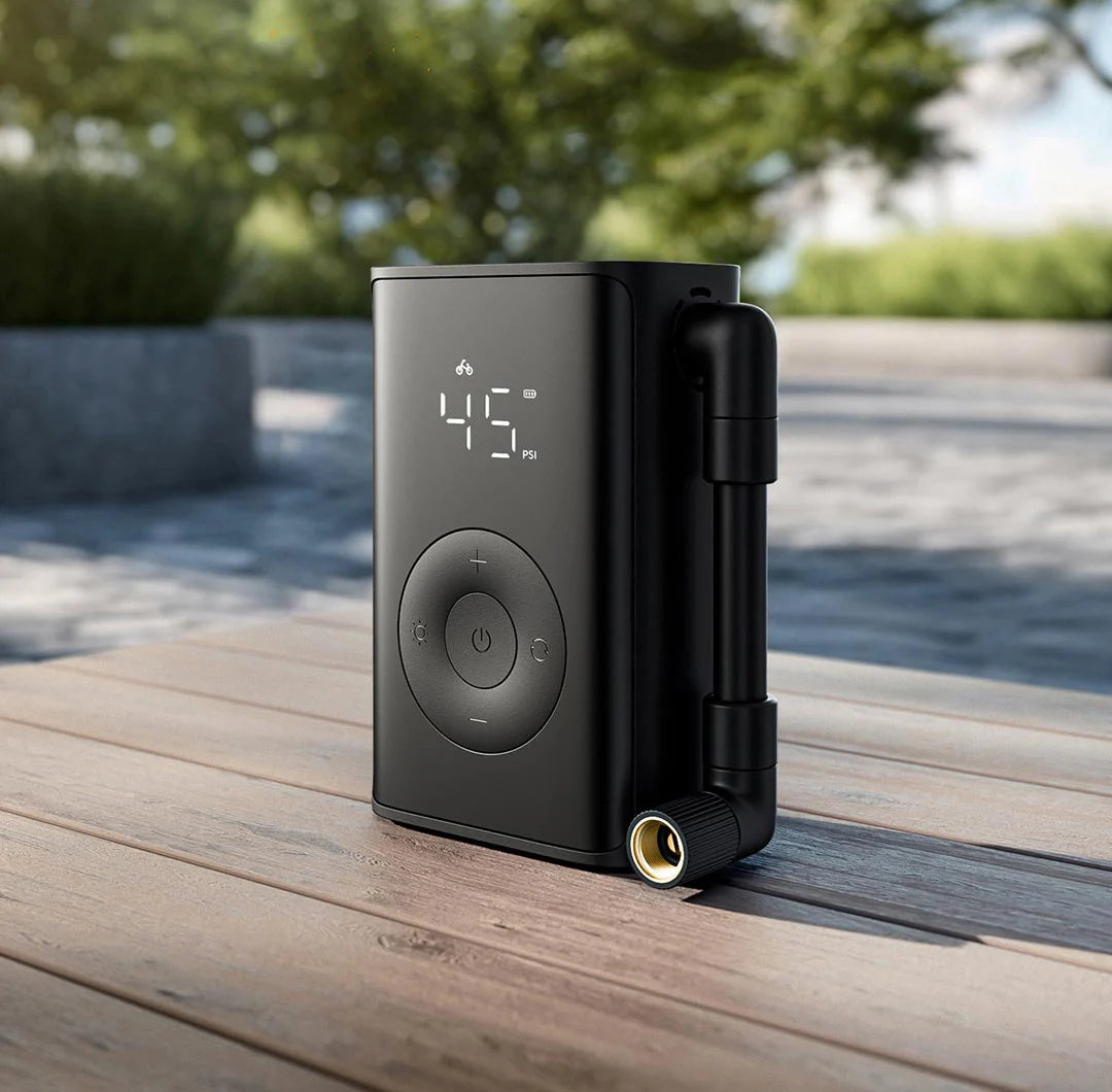 Xiaomi Mijia 2025 New Portable Air Pump 2000mAh 240g 150psi Electric Air Compressor Tire Pressure Detection Multitool Inflator