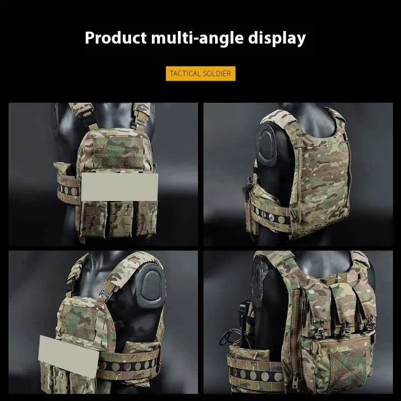 Tactical Soldier Remake Pharaoh FCPC Cosplay V5 Tactical Tank Top High Modular Lightweight Multi functional Quick Detachment