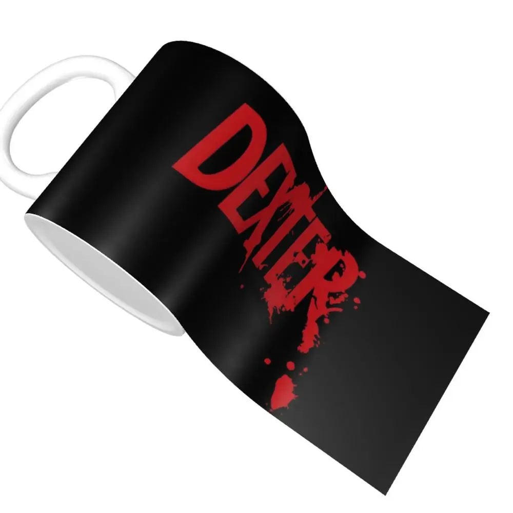 Customized Dexter Morgan Mugs DIY Movie Ceramic Milk Tea Coffee Cup