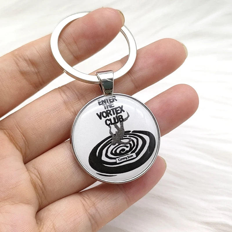 Popular Classic Rock Band Alloy Keychain Fashion Music Singer Song Pendant Key Chain Jewelry Wholesale