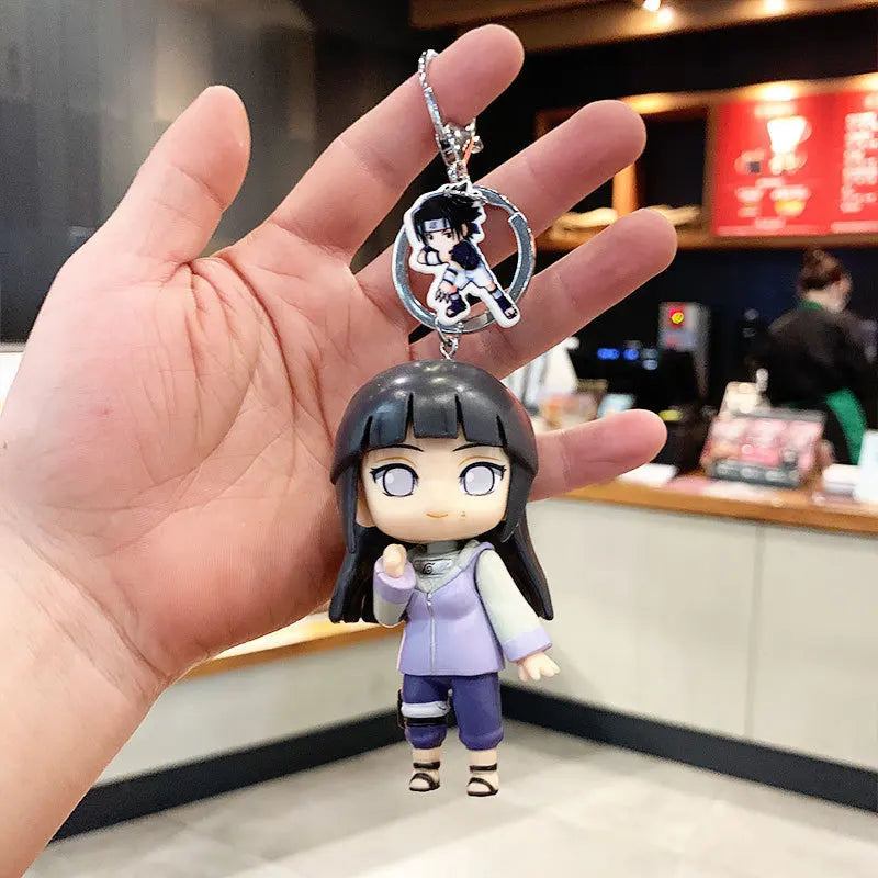 Anime Keychain Cute Car Keychains For Men Women Keyring Pendant Keys Holder Accessories Backpack Pendant Tank Best Friends Gift