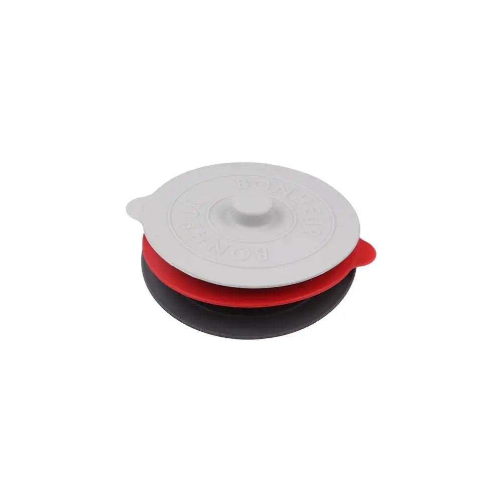 Mugs Lid With Convex Handle Silicone Glass Cup Cover Dustproof Heat-Resistant Cup Lid Universal Round Mug Sealed Cap Pantry