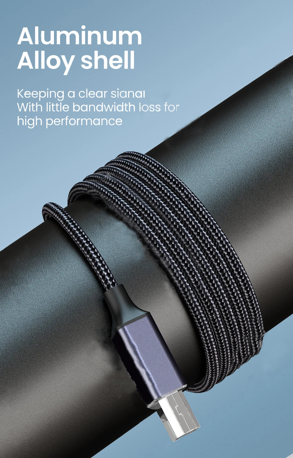 Type C to USB B 3.0 Data Cable USB C Male to USB B Male Adapte Cable For Docking Station External Hard Drivers Scanner Printer