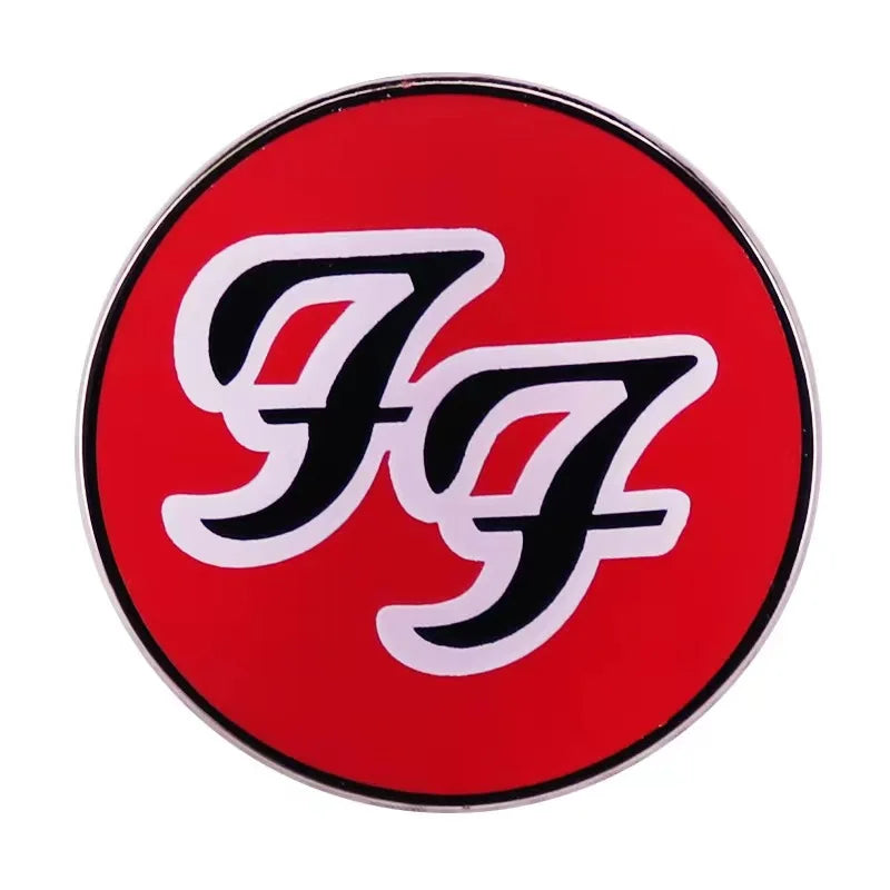 Pop Rock Band Pin Music Album Song Lyrics Brooch Punk Badge Fan Friend Collection Medal Clothing Accessories Wholesale