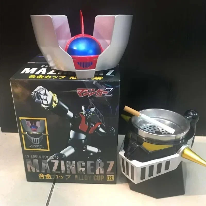 Mugs Cup Transforming Autobots Coffee Mug with Lid Stainless Steel Water Cup Can Be Used As An Ashtray with Filter Element 410ML