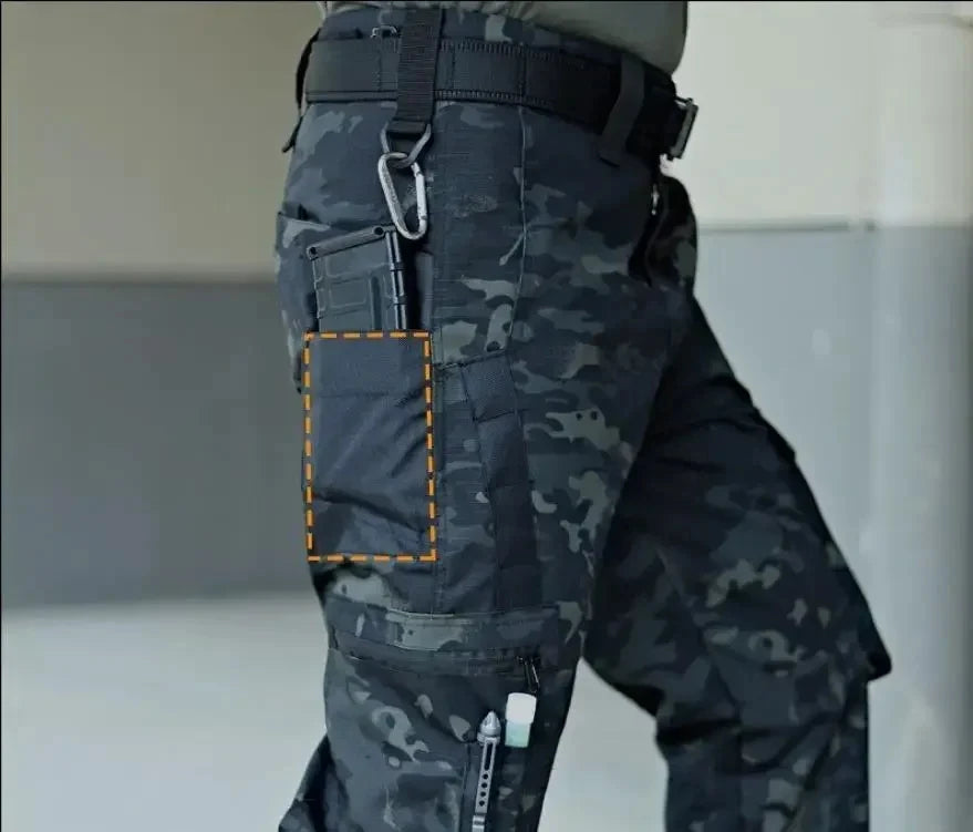 Tactical Pants Men Waterproof Waterproof pants men Combat Trousers Outdoor Multi-pocket Wear-resistant Cargo Pant